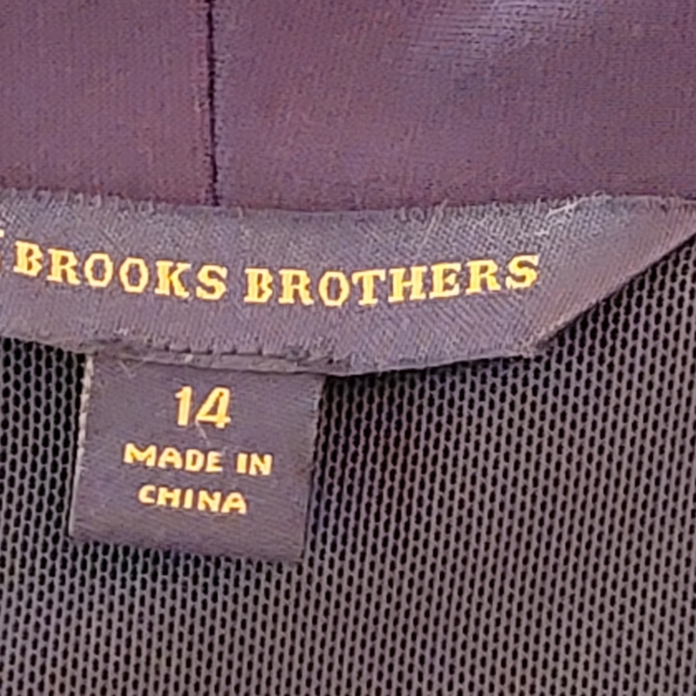 Classic Navy " Princess " dress by Brooks Brothers